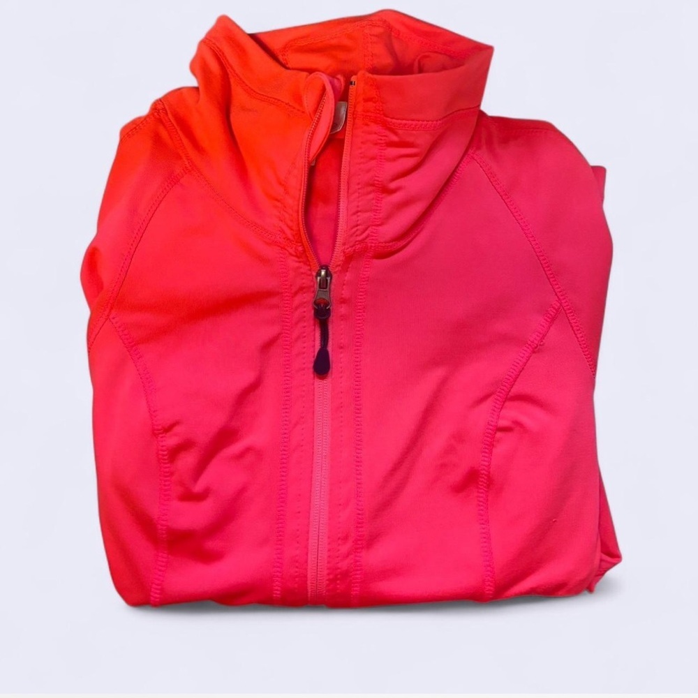 Tangerine Zip-Up Jacket